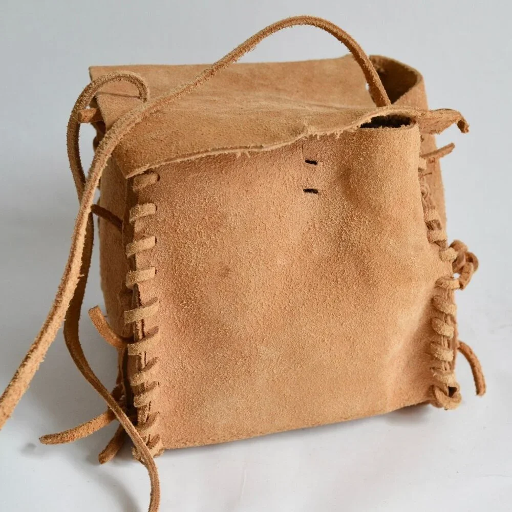 Vintage Handmade Camera Bag *Fits a Polaroid*
